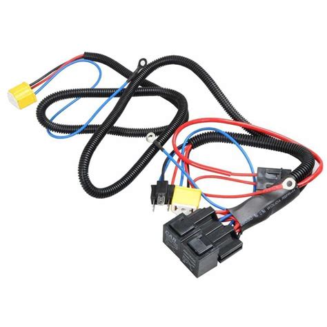 Car Headlight Wiring Harness Halogen Lamp H4 Light Enhance Cable Socket Light Enhancer