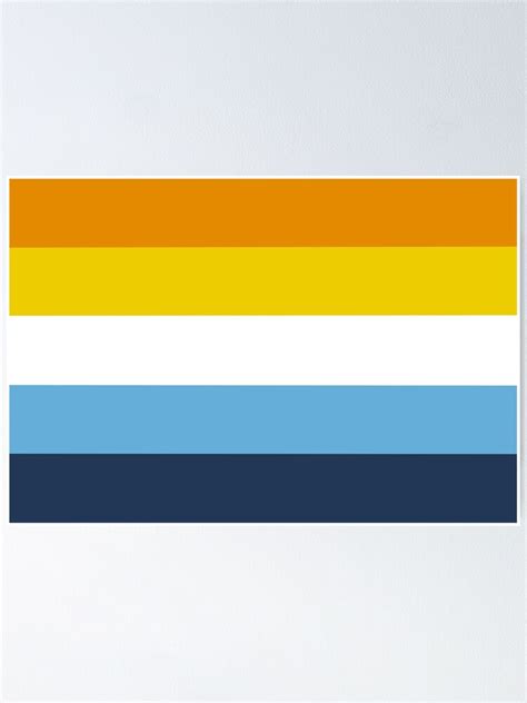 Aroace Pride Flag Poster For Sale By Justgottadraw Redbubble