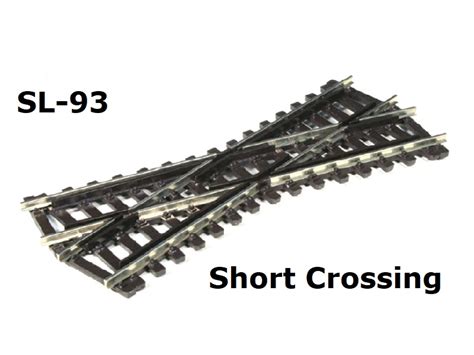 Peco OO Gauge SL 93 Code100 Short Crossing Olivias Trains