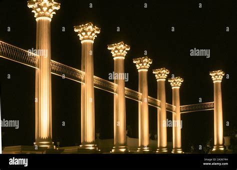 Roman, greek style columns Stock Photo - Alamy