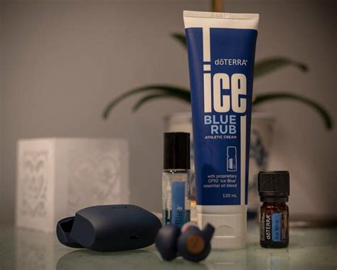 New Doterra Ice Blue Rub Tube Essential Oil Blend Sooth Muscle Join