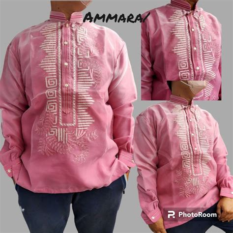 Barong tagalog barong piña organza with lining barong for mens