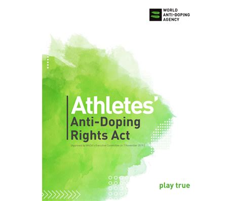 Athletes Rights And Responsibilities Uk Anti Doping