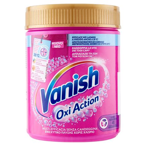 Vanish Oxi Action 500 G Smacchiatore Antiodore Conad