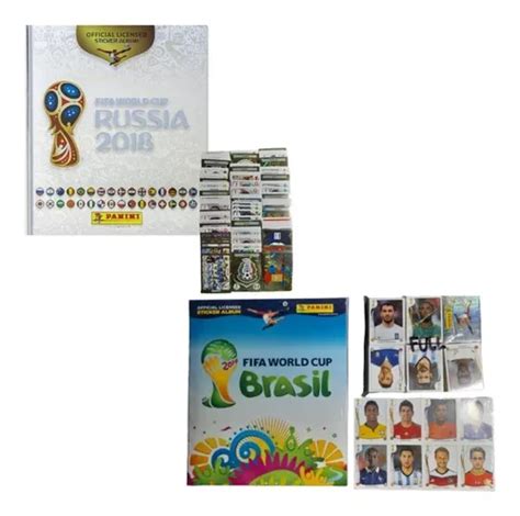 Álbum Platino De Rusia Y Brasil Más Set De Estampas Panini Meses sin