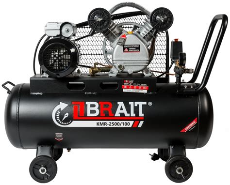 Купить Компрессор масляный BRAIT КМR-2500/100 в Алматы – Магазин на ...