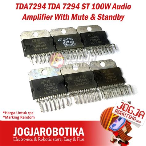 Jual TDA7294 TDA 7294 ST 100W Audio Amplifier With Mute Standby Di