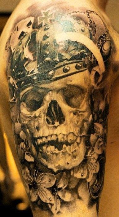 Tatuaje Rey Calavera Tatto Skull Skull Tattoo Design Tatoo Art