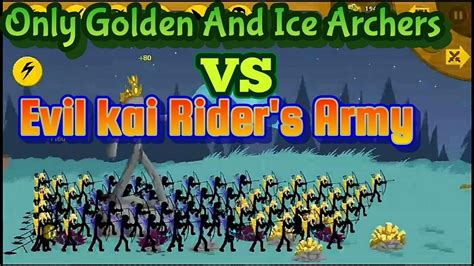 Only Golden Archers Kytchu Vs Evil Kai Rider Army Only Archers Vs Giant