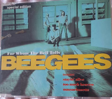 Bee Gees For Whom The Bell Tolls 4 Track Special Edition 1993 CD Single