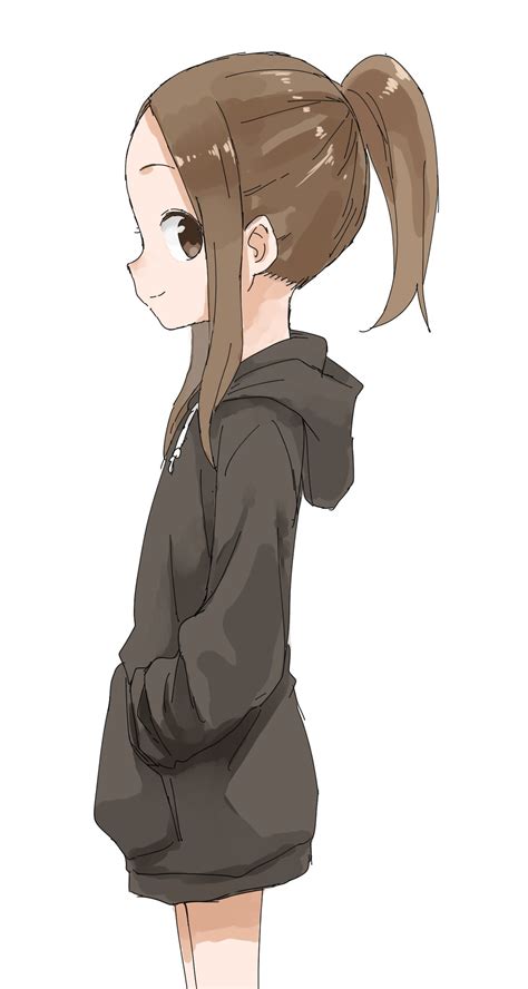 [Art] - Takagi-san wearing a hoodie (By Yamamoto) - Teasing Master ...