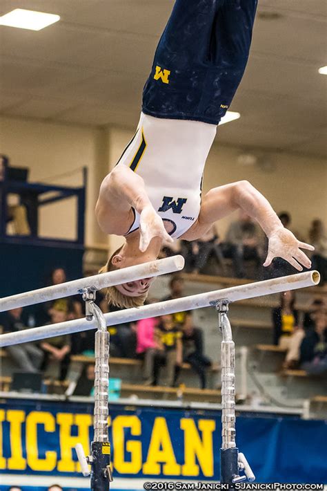 Parallel Bars Um Men S Gymnastics Vs Uic 3 26 16 Sjanickiphoto