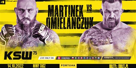 Ksw Martinek Vs Omiela Czuk Mocne Uderzenie W Kategorii Ci Kiej