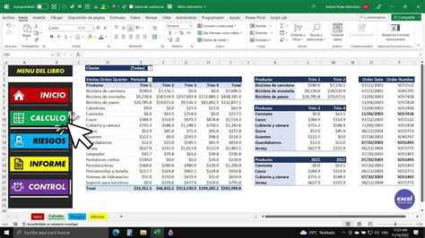 Construye el Mejor Menú Interactivo con Botones en Excel Paso a Paso