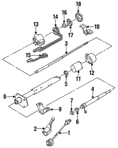 1st Generation S10 Steering Diagram