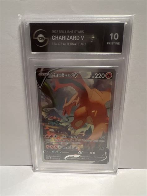 Gamefreak Pok Mon Graded Card Charizard V Alt Art Catawiki