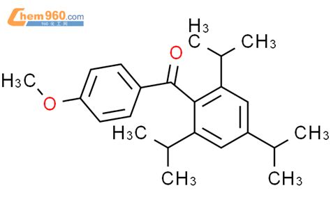 76893 80 6 Methanone 4 Methoxyphenyl 2 4 6 Tris 1 Methylethyl Phenyl