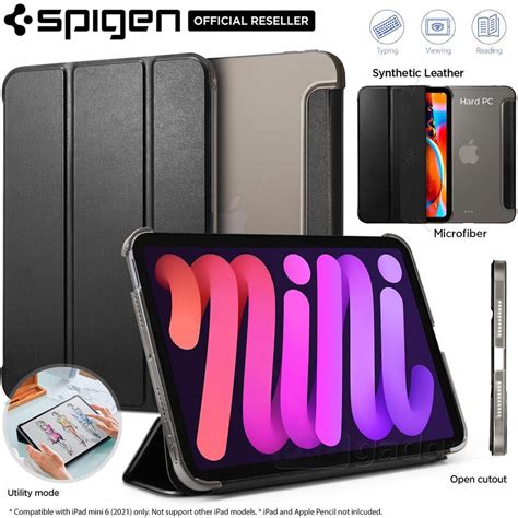 Spigen Smart Fold For Ipad Mini 6 Ipad Mini 7 Case