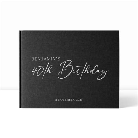Happy Birthday Guest Book Colorful Building Brick 2
