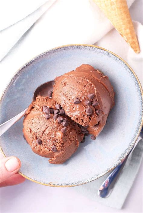 Creamy Vegan Chocolate Ice Cream My Darling Vegan