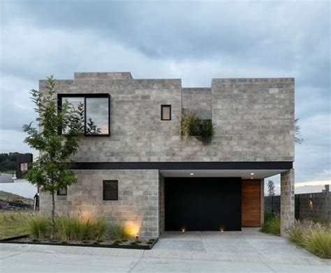 25 diseños de casas de bloques de concreto rusticas de bajo costo y