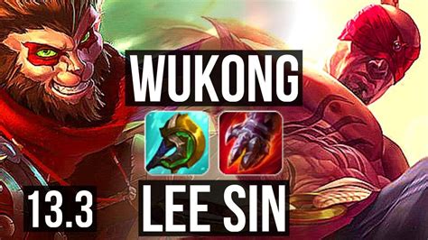 Wukong Vs Lee Jng 12 1 3 1000 Games 1 5m Mastery Godlike Kr