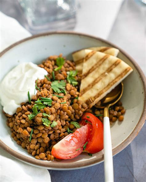 Seasoned Brown Lentils – A Couple Cooks