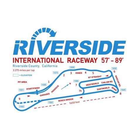 Riverside International Raceway T-Shirts - Starting at $14