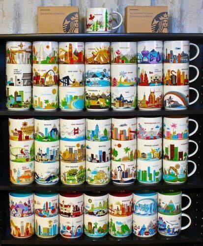 Starbucks You Are Here Mugs Oz Uk Editions Ebay