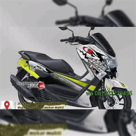 Jual Decal Nmax Putih Shark Putih Full Body Custom Suka Suka Bukan