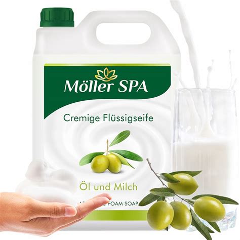 Möller SPA MYDŁO W PIANIE PIANCE MLEKO OLIWA WYDAJNE 5L DO DOZOWNIKÓW