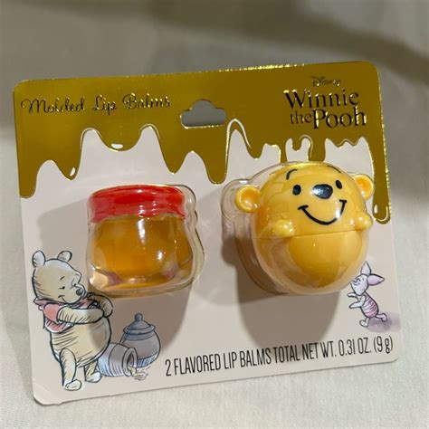 💄disney Winnie The Pooh Lip Gloss Duo In 2024 Disney Makeup Flavored