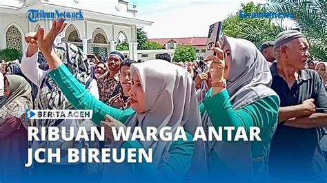 Ribuan Warga Lepas Keberangkatan Jamaah Calon Haji Bireuen YouTube