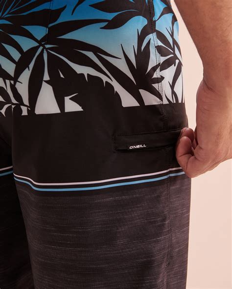 O NEILL Hyperfreak Heat Block Boardshort Swimsuit Black Bikini Village