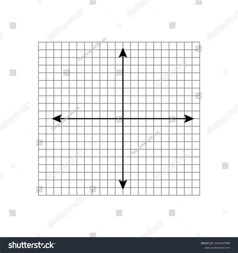 Cartesian Coordinate Plane Has Xaxis Yaxis Stock Vector (Royalty Free ...