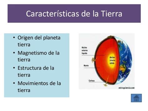 Caracteristicas De La Tierra