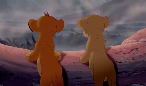 Simba And Nala Elephant Graveyard