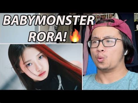 BABYMONSTER VISUAL FILM RORA REACTION YouTube