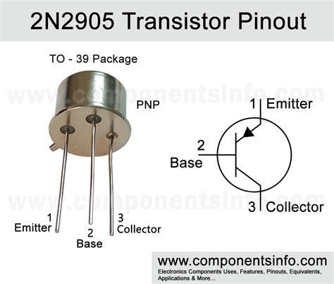 2n2905 Pinout Equivalent Applications And Other Info