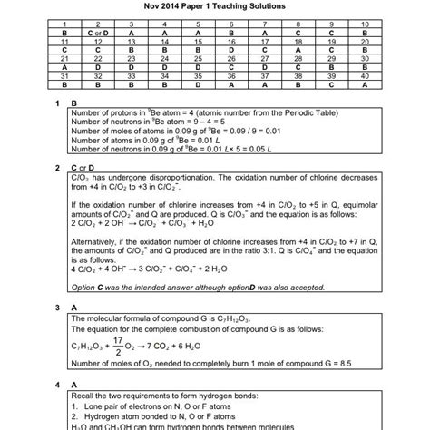 Gce A Level H2 Chemistry Exam Papers And Full Solutions Tys 2001 2016 Soft Copy Solved Exam