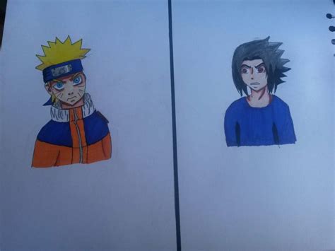 Como Dibujar A Naruto Y Sasuke DibujArte Amino