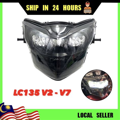 Yamaha LC135 LC V2 V3 V4 V5 V6 V7 Head Lamp LED Lampu Depan HeadLamp