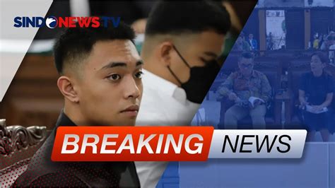 Breaking News Sidang Lanjutan Mario Dandy Agenda Pemeriksaan Saksi