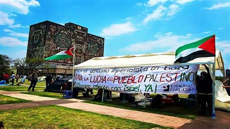 Instalan Campamento Pro Palestina En Universidad Mexicana TeleSUR