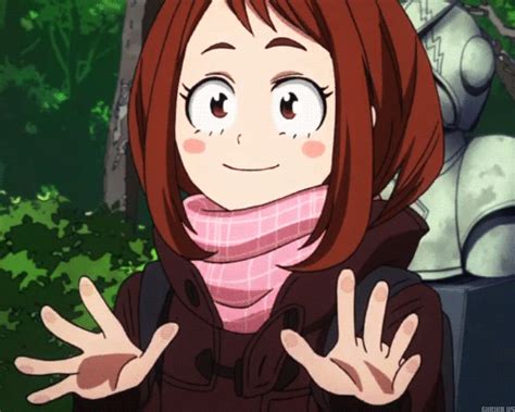 Ochako Uraraka Hero Academia Minecraft Skin Hero My Hero Academia