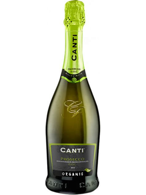 Просекко Canti, Prosecco DOC Extra Dry Organic 2019 0.75 л цена, отзывы ...