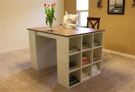 12 Awesome DIY Craft Tables With Free Plans Shelterness