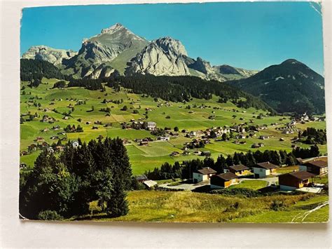 Wildhaus Mit S Ntis Und Schafberg Ansichtskarte Kaufen Auf Ricardo