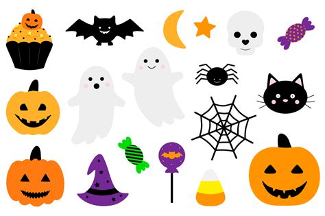 Halloween Clipart Cute Halloween Svg Halloween Sublimation By