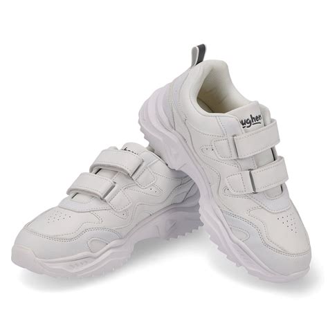 Toughees Thato Velcro Takkie White Gem Schoolwear